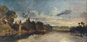 Joseph Mallord William Turner The Thames near Walton Bridges France oil painting artist
